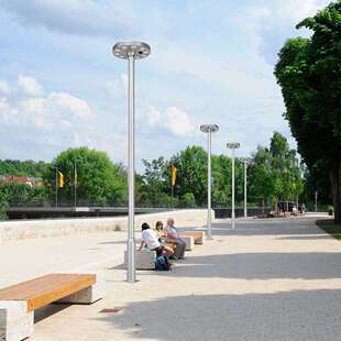 太阳能路灯户外led防水一体化UFO飞蝶壁灯感应高亮太阳能庭院灯