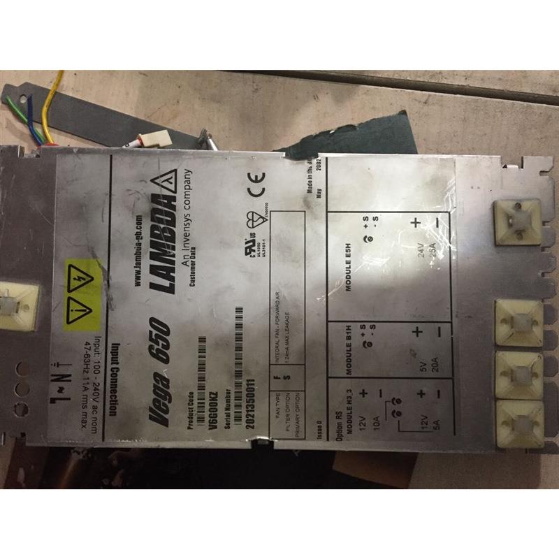 维修LAMBDA VEGA650电源无输出，不起振，带不起载