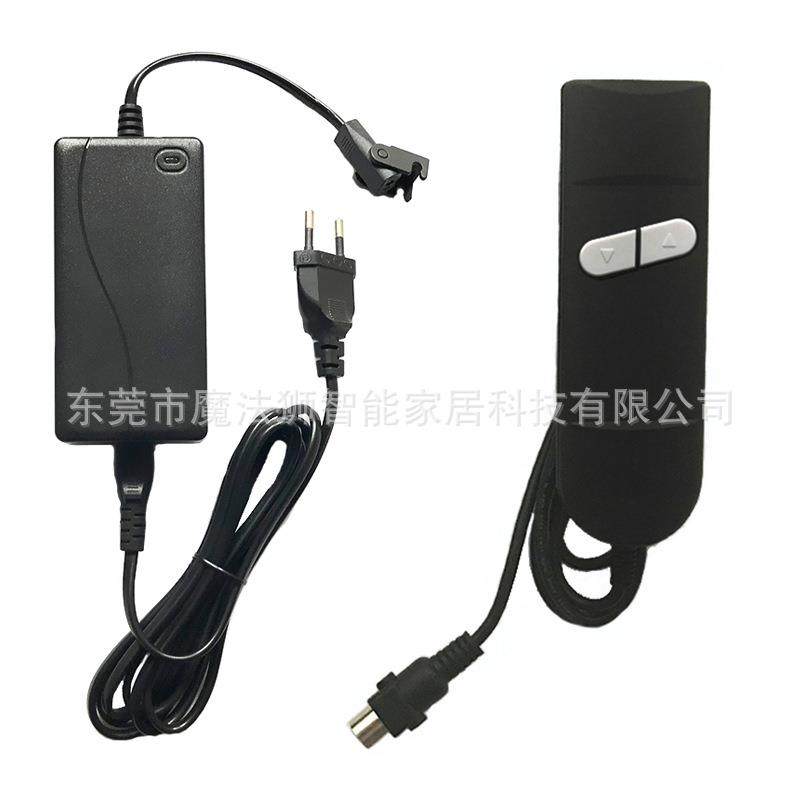 单人电动沙发床多功能豪华款躺椅配件升降推杆电机电源控制器开关