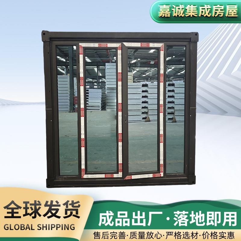 彩钢板瓦楞折叠房厂家生产加工折叠简易房可拆装箱式活动集装房