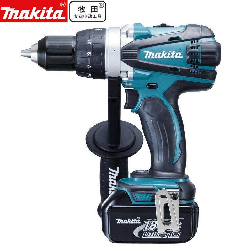 makita牧田原装DDF458RME/RFE/Z 充电式起子电钻18V 电动工具13mm