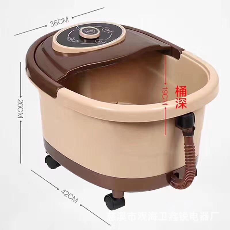 鑫妙康全自动加热足浴盆按摩洗脚盆 电动泡脚足疗桶足浴器足浴桶