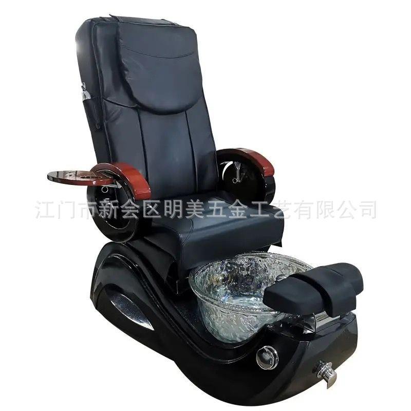 美甲店高端电动调节沐足躺椅可按摩修甲椅美脚泡脚美足桑拿沙发