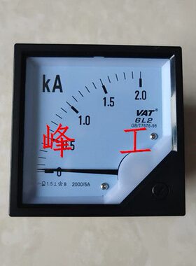 通上海50AL华30指针A30 0   820*8150V5A0/200式交流电流表6T