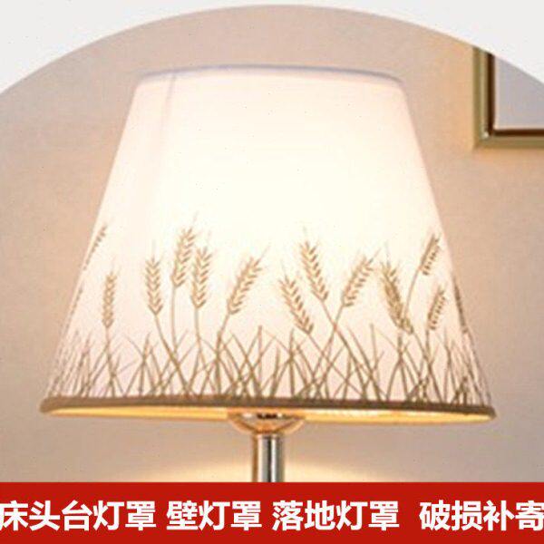 罩壁灯客厅落地灯头灯具书房罩卧室床阅读现代简约配件台灯大气罩