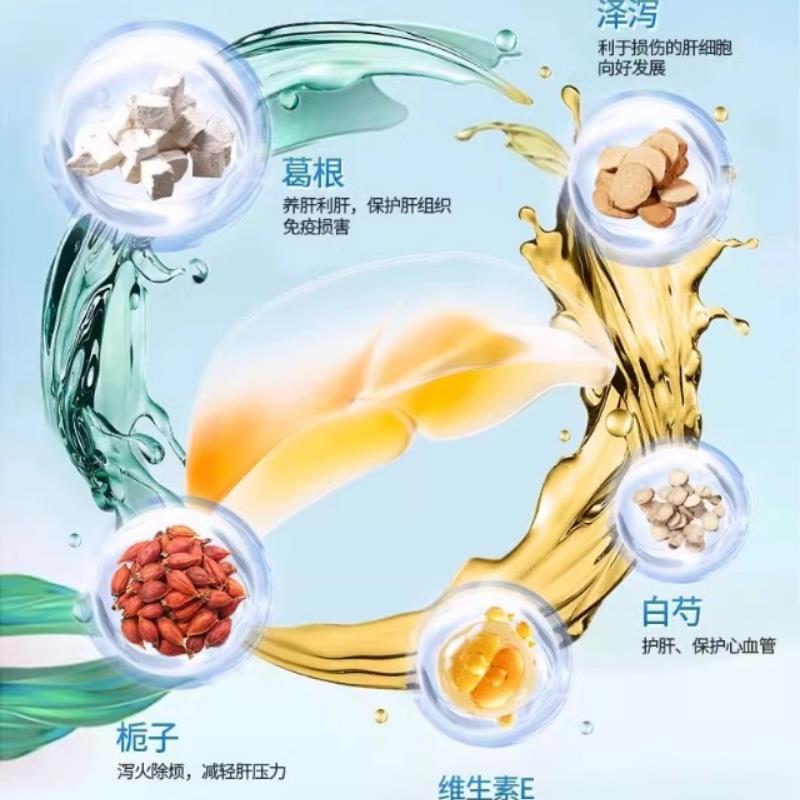 修正超英牌舒甘片辅助保护成人中老年人葛根灵芝养护肝熬夜加班男