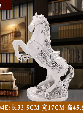 招财马摆件轻奢装饰客厅玄关酒柜电视柜办公室桌面工艺Z品开业礼