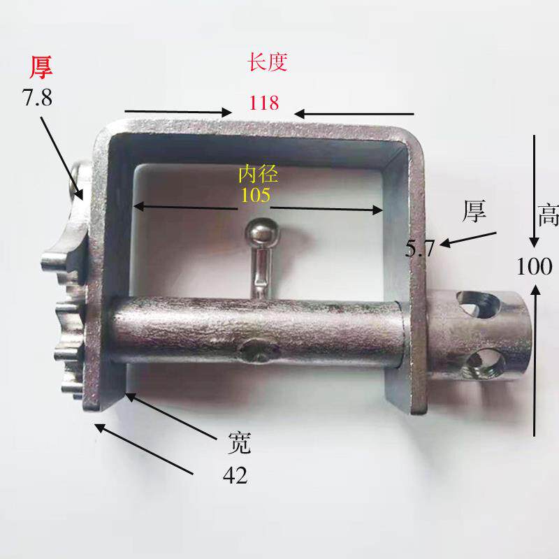 不锈钢货车紧绳器304材质汽货车 焊接铁拉紧线绳器 收拉绞绳紧固