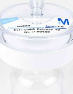 默克密理博Millipak Express 40 过滤单元, 0.22 μm,非无菌