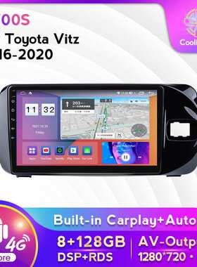 适用于丰田Vitz 威姿16-20款安卓大屏中控车载导航屏幕8+128G