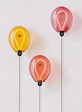 中山工厂直销极简荷兰Bulla气球背景墙壁灯客厅卧室过道装饰玻璃