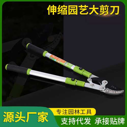 厂家供应伸缩粗枝剪刀 果树修枝剪高枝树枝园艺剪 伸缩大力剪