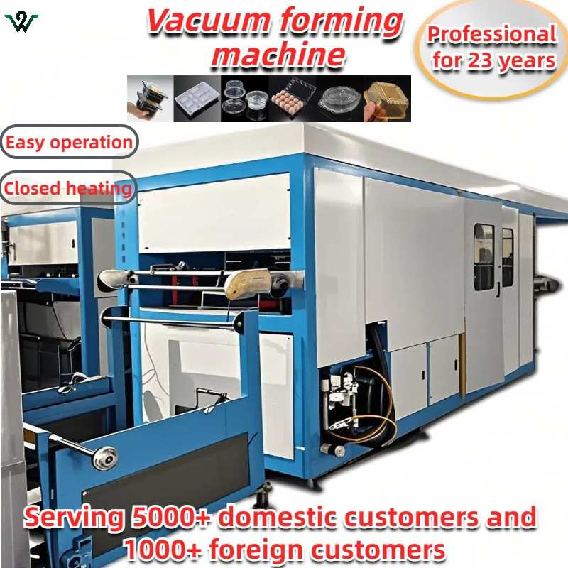 Fully automatic high speed forming blister machine