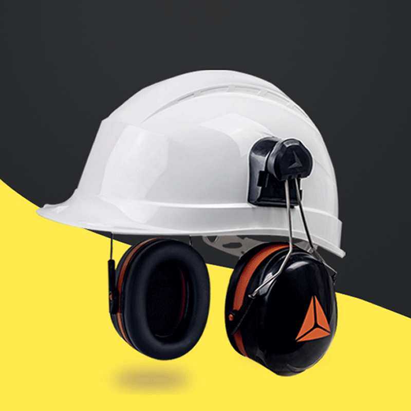 代尔塔DELTA103014安 全帽耳罩舒适内衬泡沫软垫防护耳罩降噪防噪