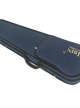 高档小提琴盒4/4小提琴三角盒子湿度计轻便抗压蓝色琴盒小提琴包