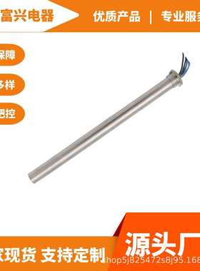 厂家货源PTC单头管 220V2000W商用冷柜防干烧管 智能电热管