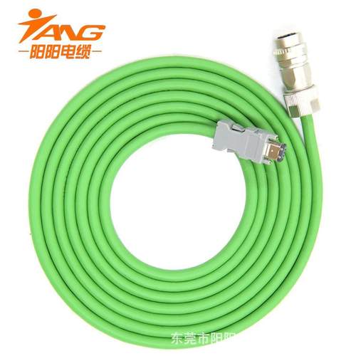 供欧母龙R88A-CR1B0010NF伺服电机编码线拖链线缆 大小功率齐全