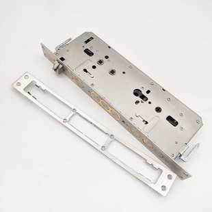 霸王锁体 指纹锁双快双活锁体 霸王碰锁 指纹锁自动锁体  零售