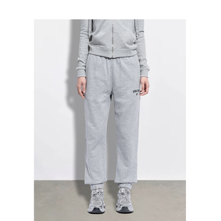 BM卫裤女2026秋冬新款纽约风格刺绣休闲运动束脚裤显瘦显高长裤