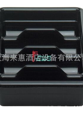 CAMBRO 1120CBP-131 聚乙烯四格餐具箱(深褐色)