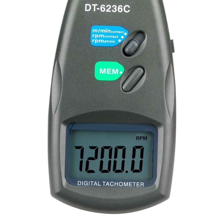 手持式/光电接触两用型/转速表/转速仪DT6236C线速表测速 招商中