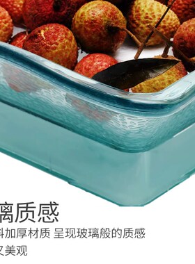 PS/纹理质感超市荔枝生鲜冷藏陈列台保鲜水果冰台冰鲜保鲜盘展示