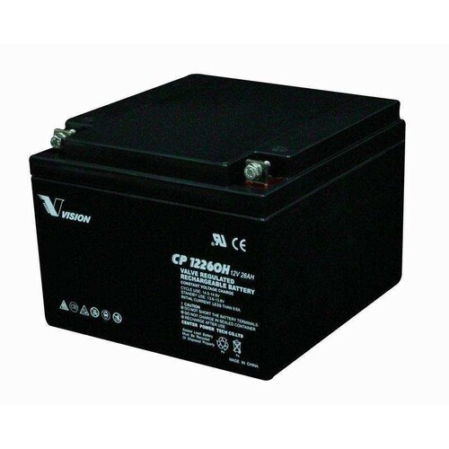 VISENCH/威神蓄电池6FM-26 12V26AH UPS 电源直流屏门禁质保一年