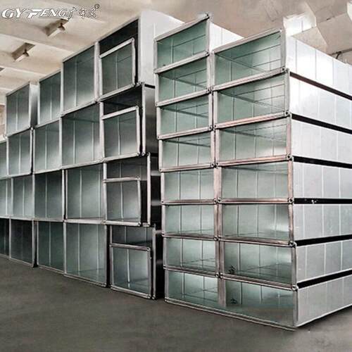 广宇风通风设备油烟机新型厨房烟囱管共板排风管可定尺做镀锌排