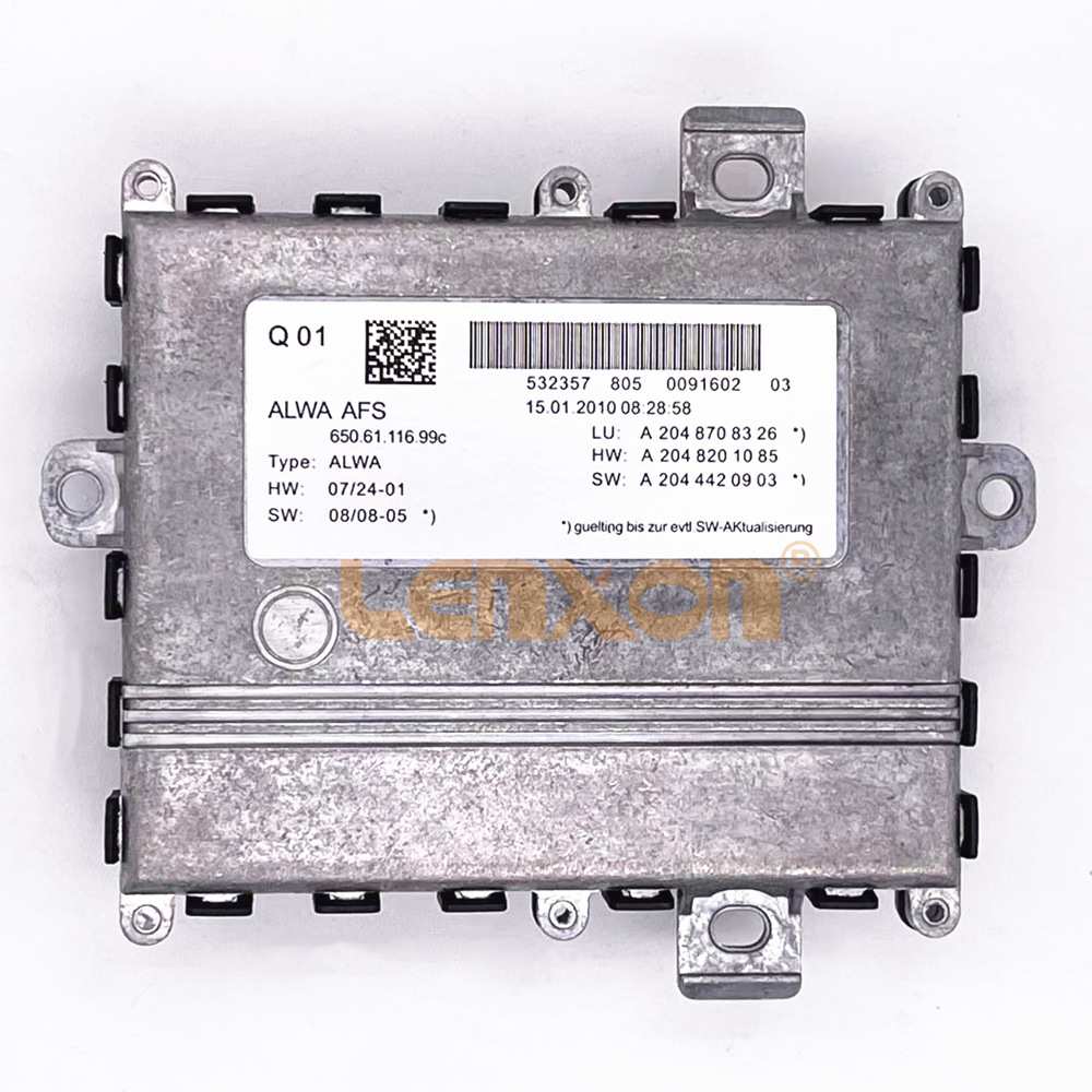 适用奔驰W204GLK大灯随动转向控制单元驱动模块安定器A2048708326