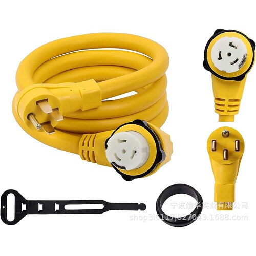 14-50P to SS2-50R 12FT Right Angle 90 Degree 120V/240 50 Amp