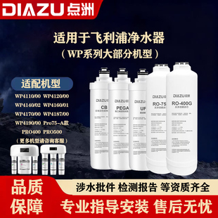 点洲净水器滤芯兼容飞利浦WP3975/WP3976/3977/3985/4160/PRO400