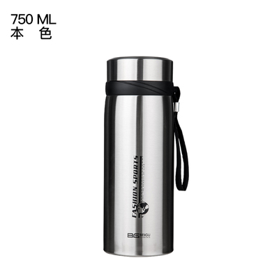 1000ml大容量保温杯1L不锈钢304水杯K车载户外运动茶杯男女学生杯