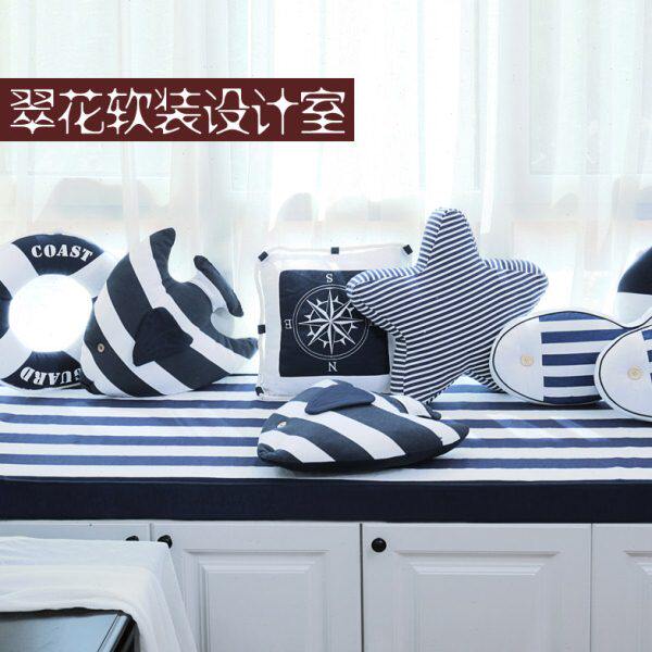 飘窗垫飘窗垫欧式地中海榻榻米垫飘窗垫阳台垫 飘窗垫 定做儿童