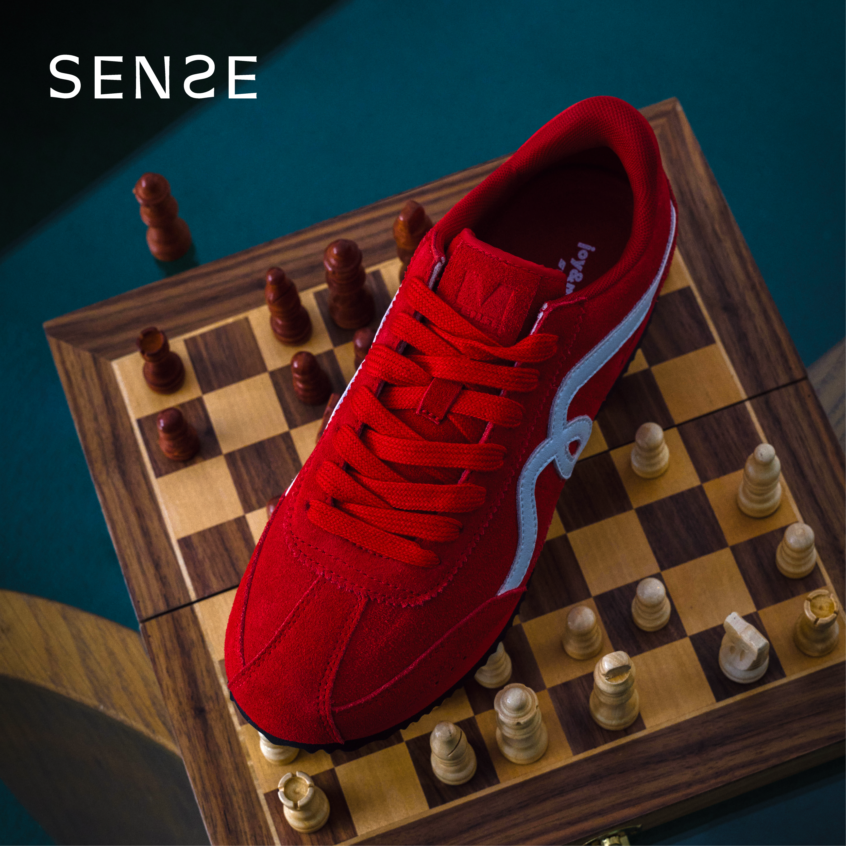 SENSE by JM明星同款鹿晗演唱会觉感鞋休闲德训鞋男女同款阿甘鞋