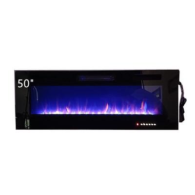 源头工厂hot美圣诞电壁炉客厅仿真火焰嵌入式fireplace美式风格