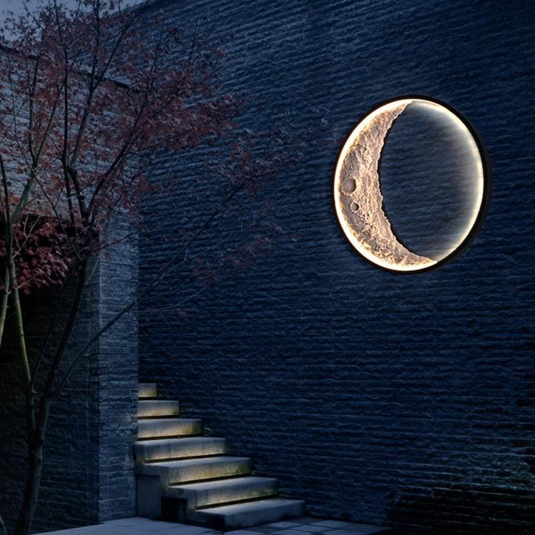 壁灯户外防水别墅室内外露台花园景观外墙庭院阳台太阳能防水灯