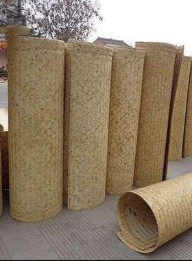 手工芦苇席炕席民宿农家乐吊顶贴墙装修装饰复古草席电影拍摄道具