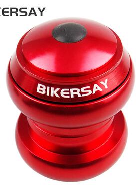 BIKERSAY 34mm公路死飞自行车直管碗组前叉外置碗组培林28.6轴承