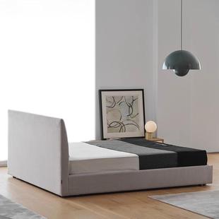 coconordic nor花瓣床窄边框现代简约卧室布艺落地可拆洗 Flower