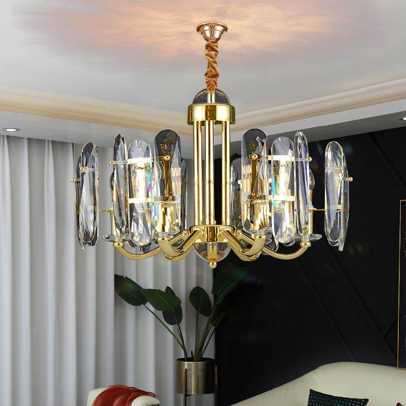 港式轻奢水晶吊灯后现代别墅大厅灯具客厅灯奢华大气餐厅卧室吊灯,电子元器件市场,其它元器件,淘宝优惠券,粉丝福利购,淘宝优惠卷