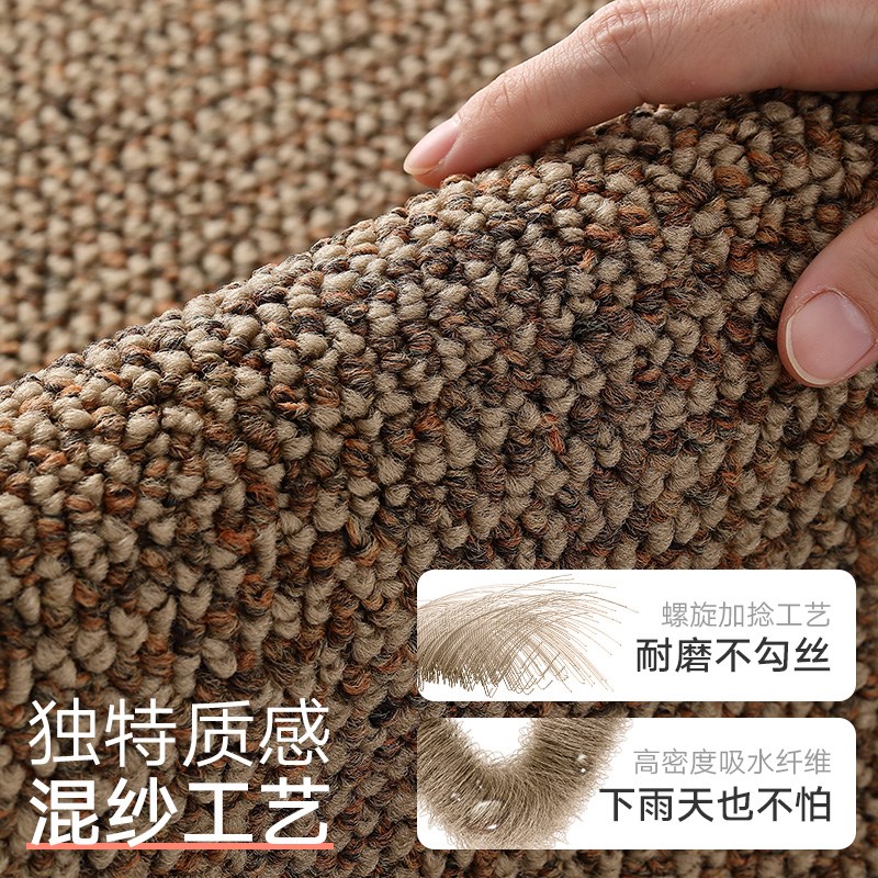 进门地垫入户门玄关地毯家用客厅防滑门垫轻奢门厅垫子可定制脚垫