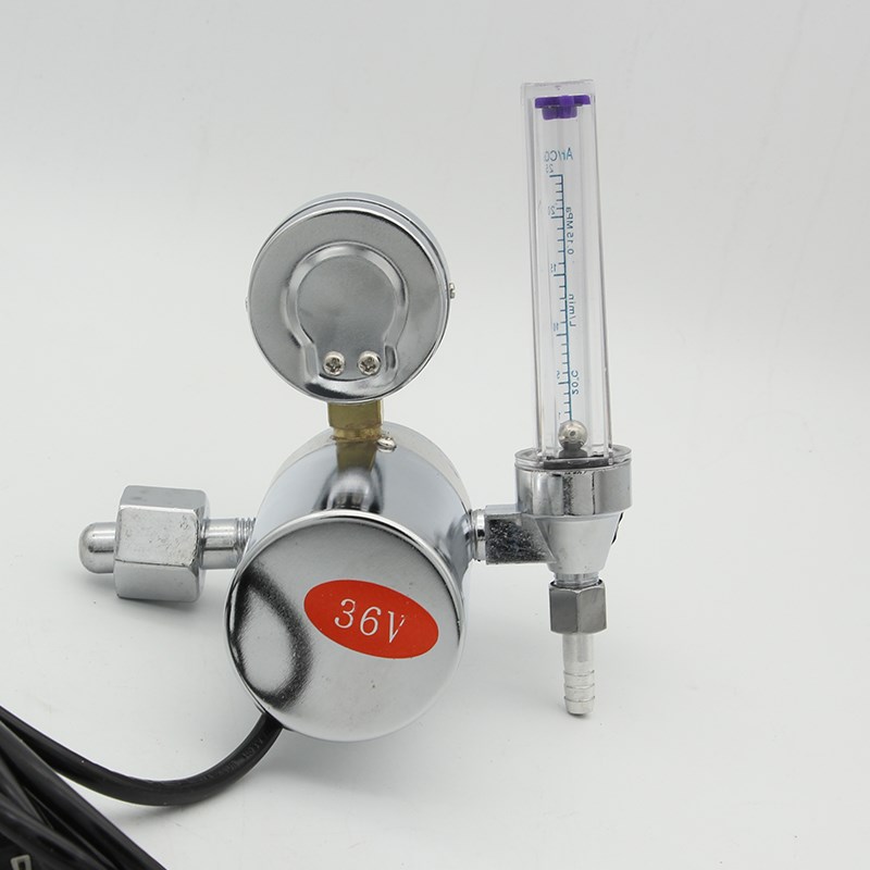 振德恒二氧化碳减压表CO2表减压阀节能节能气阀36V加热压力表配件