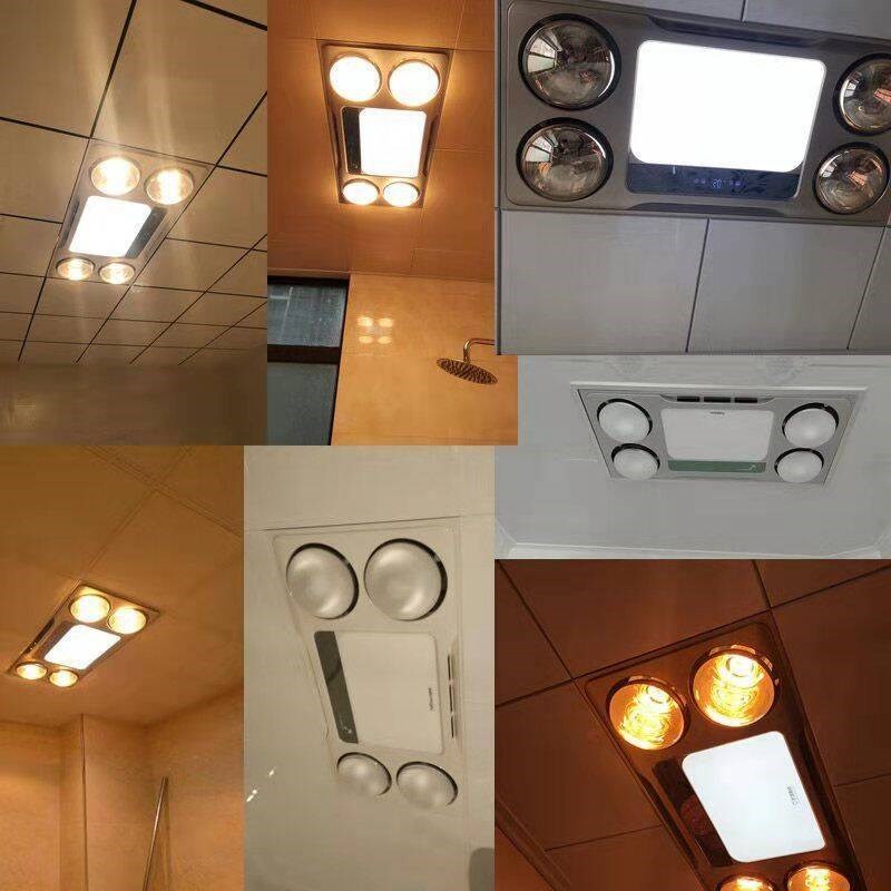 浴霸灯暖照明一体卫生间洗澡取暖冷暖两用30x60集成吊顶三合一pvc