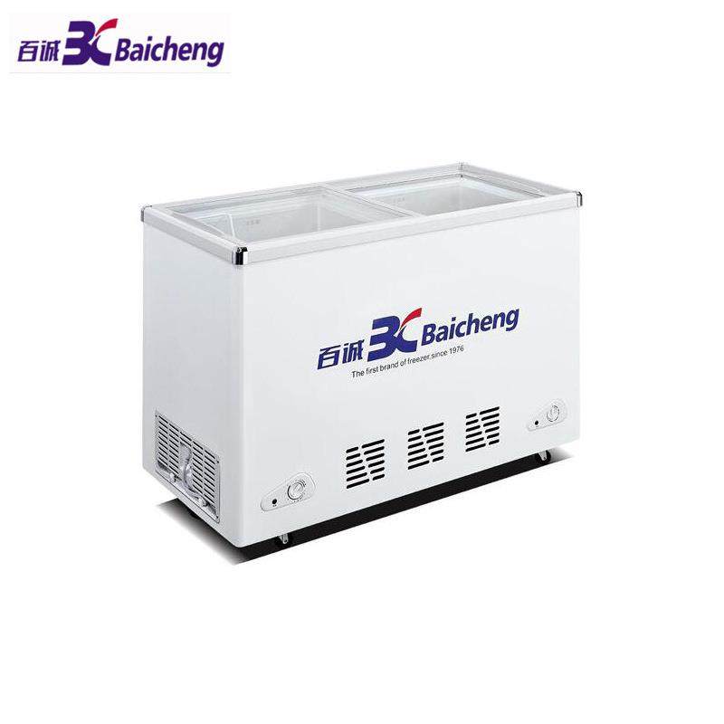 百诚SCD-273/303(A)双机双温冷冻冷藏柜卧式饮料柜雪糕柜啤酒冰柜,鲜花速递/花卉仿真/绿植园艺,割草机/草坪机,淘宝优惠券,粉丝福利购,淘宝优惠卷