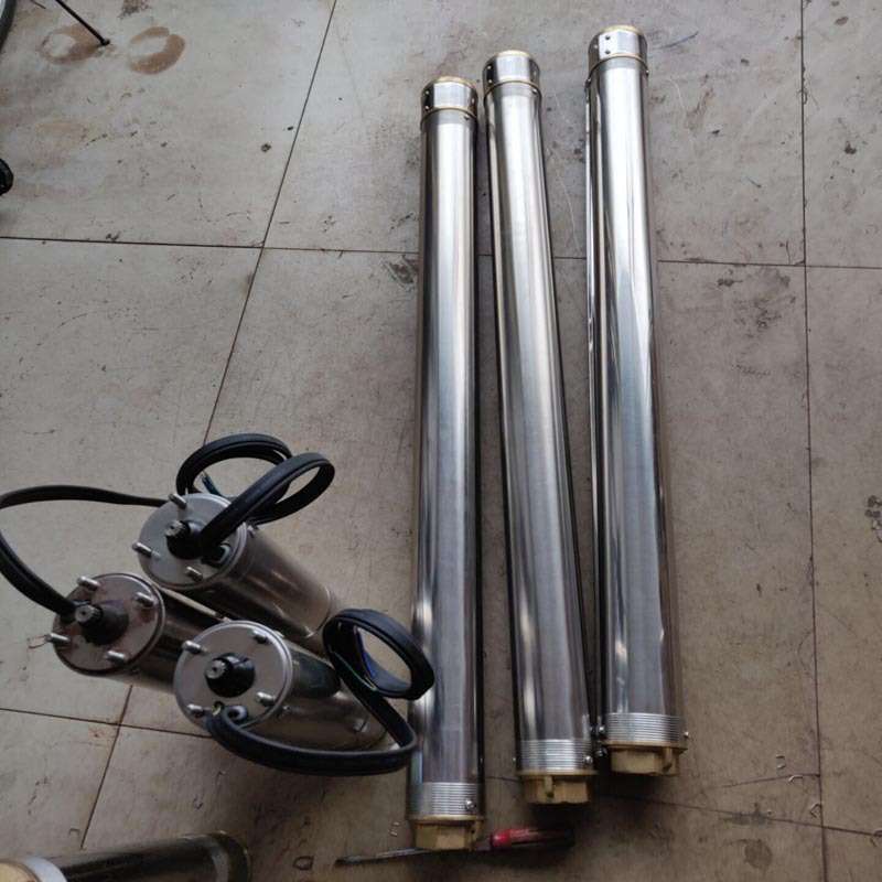 不锈钢系列潜水深井泵85QJ4-55/13井用潜水泵油浸式不锈钢多级泵