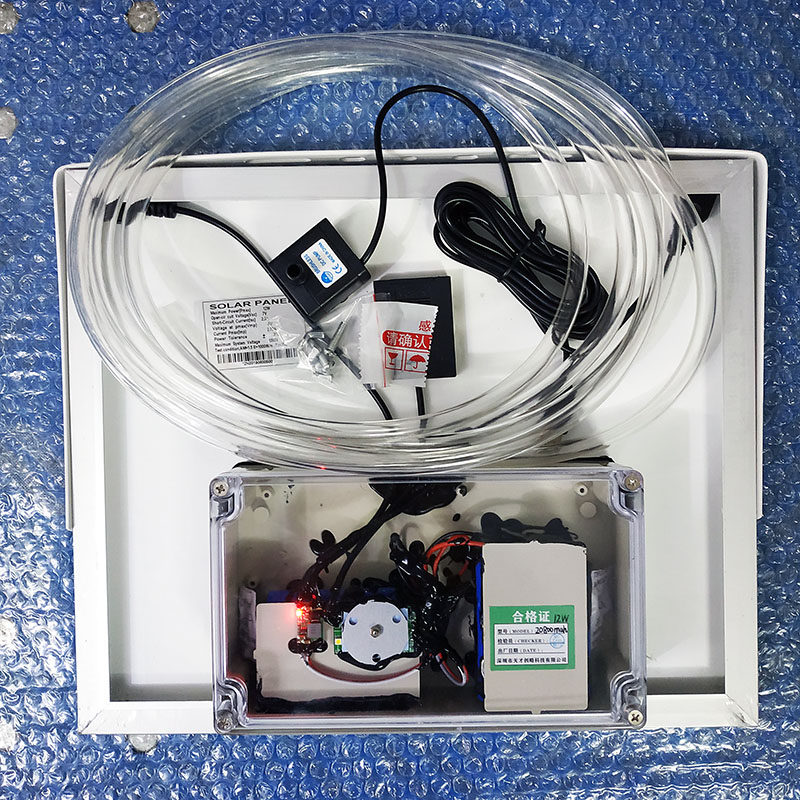 太阳能水泵鱼缸循环抽水无刷直驱流水打氧机养鱼竹筒直流户外防水