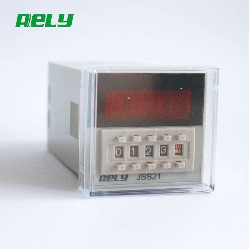 JSS21-R数显时间继电器数字式延时继电器 循环延时通电