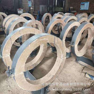 蛭石隔热管托 DH型管托 LR长输热网滑动隔热管托 工期快