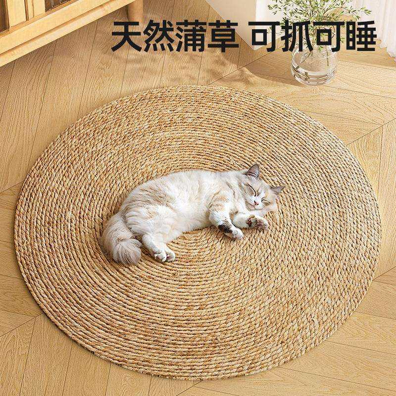 蒲草猫窝猫抓板大号剑麻垫耐磨耐抓不掉屑猫咪磨爪夏季藤编猫睡垫,鲜花速递/花卉仿真/绿植园艺,割草机/草坪机,淘宝优惠券,粉丝福利购,淘宝优惠卷