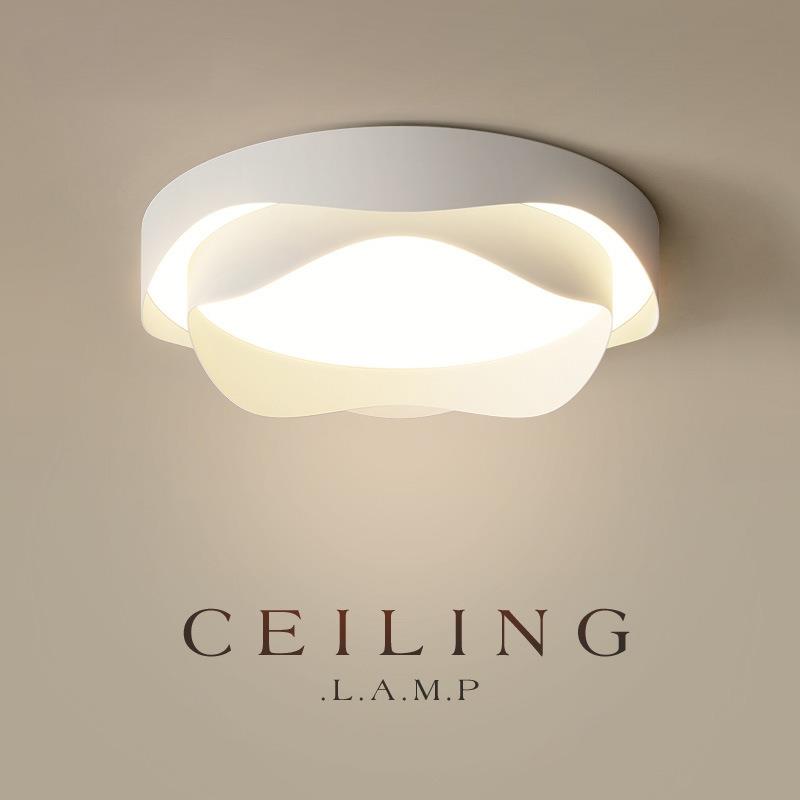 卧室灯现代简约2022年新款主卧室房间灯北欧玄关灯led书房吸顶灯